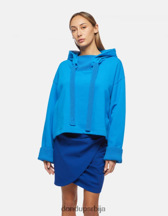 превелика дуксерица Жене 662008453 тиркизно DONDUP Одећа