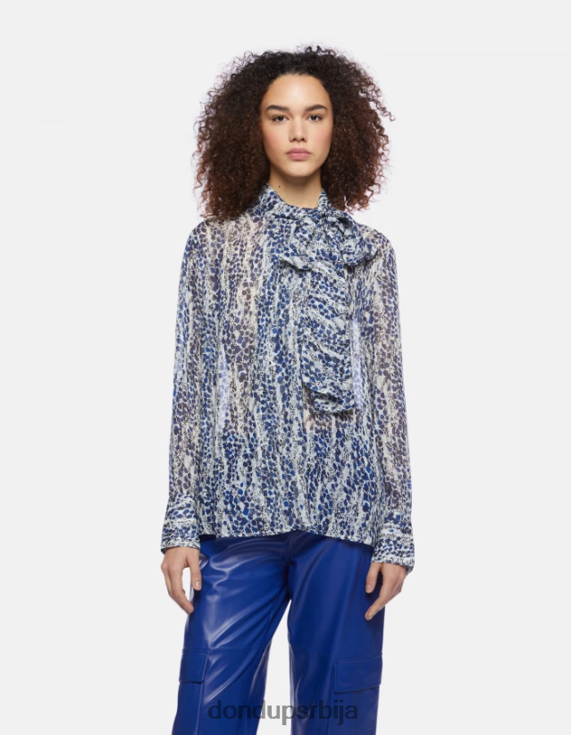 кошуља од жоржета правилног кроја Жене 662008267 бурро DONDUP Одећа