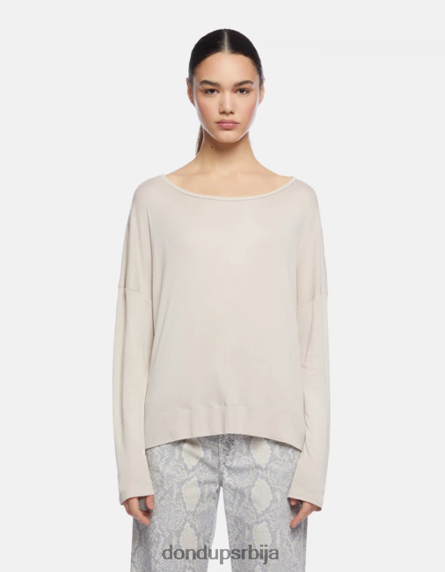 превелика интерлоцк мајица Жене 662008447 лиевито DONDUP Одећа