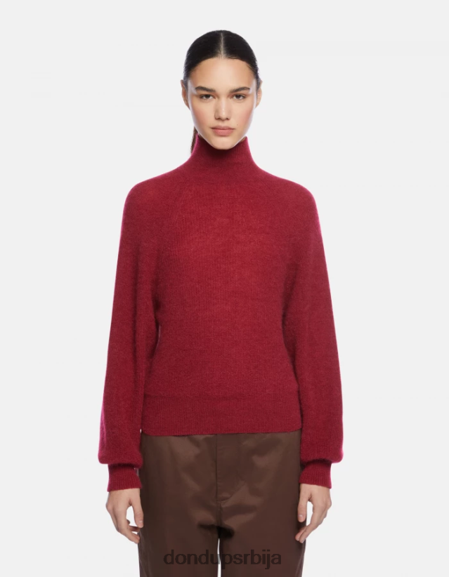 џемпер од мохера са поло вратом нормалног кроја Жене 662008304 барбабиетола DONDUP Одећа
