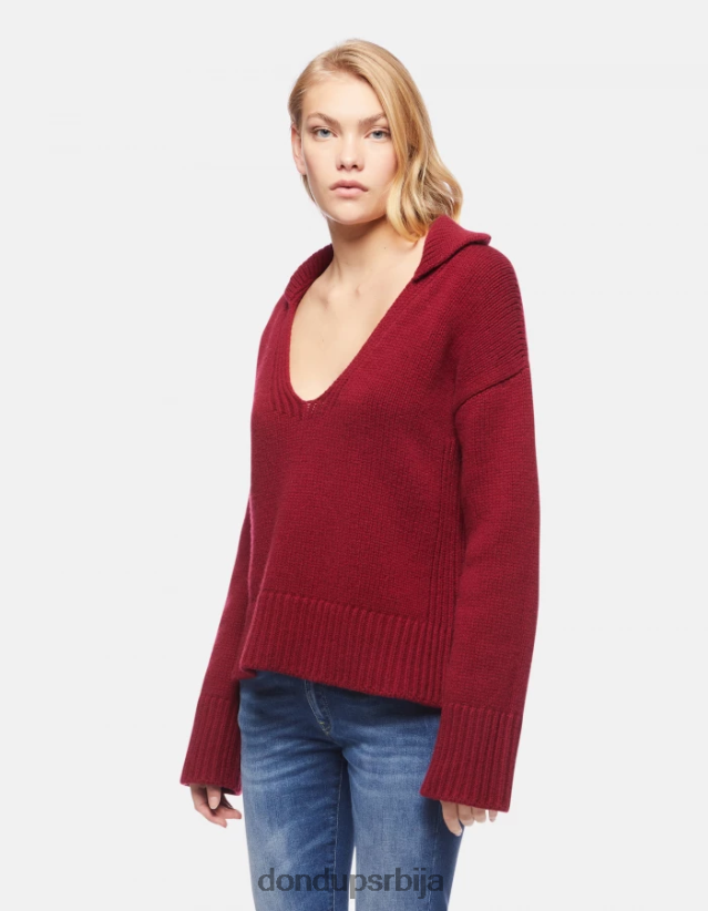 Рибарска поло мајица регуларног кроја Жене 662008331 барбабиетола DONDUP Одећа