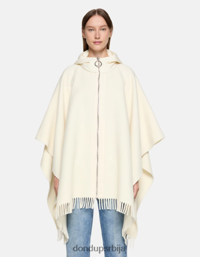 вунени и најлонски огртач Жене 662008472 бео DONDUP Прибор