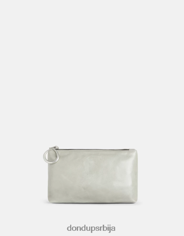 футрола од сјајне коже Жене 662008503 светло сива DONDUP Прибор