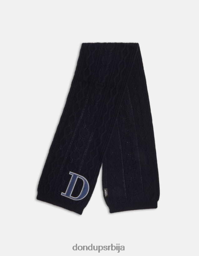 вунени шал Жене 662008520 Морнарско плаво DONDUP Прибор