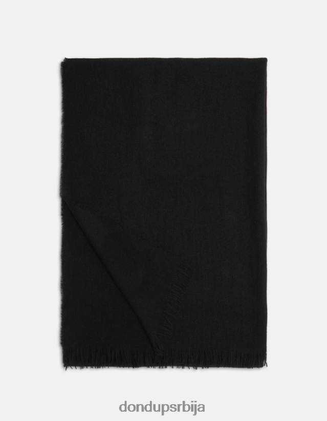 вунени шал Жене 662008524 црн DONDUP Прибор