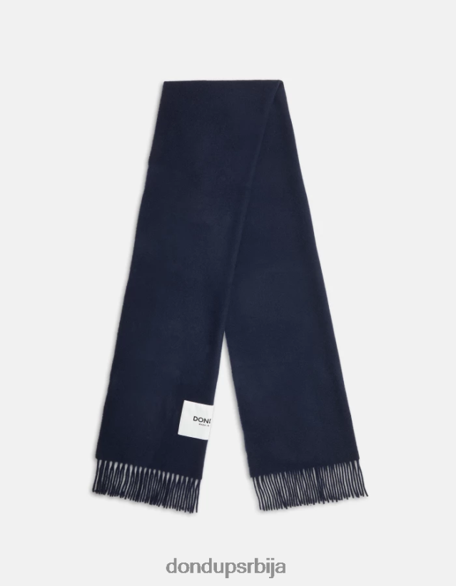 вунени шал Жене 662008540 Морнарско плаво DONDUP Прибор