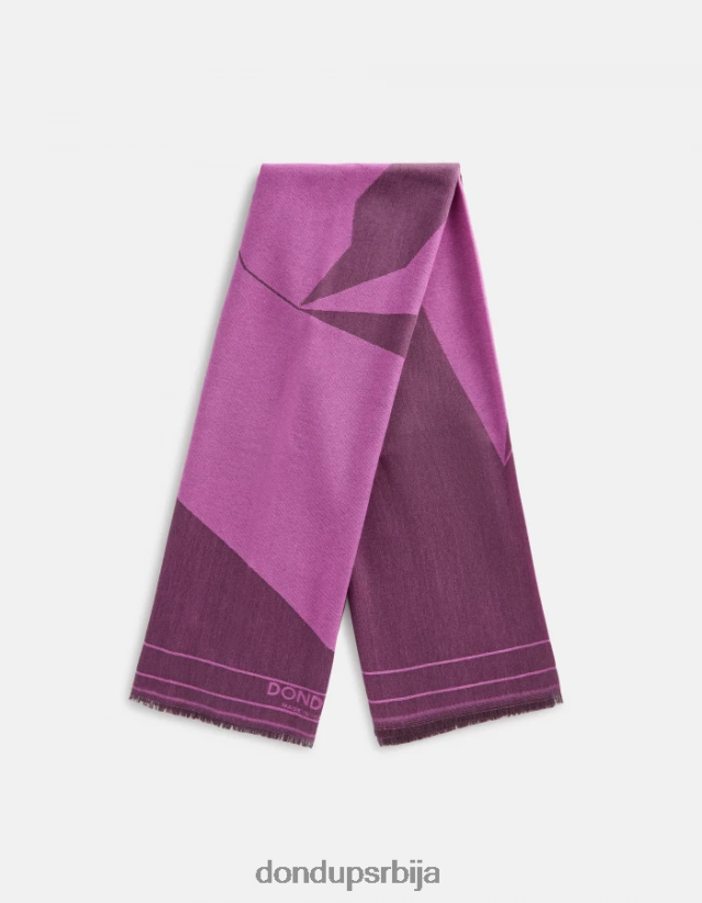 вунени шал Жене 662008545 фуксија и љубичица DONDUP Прибор