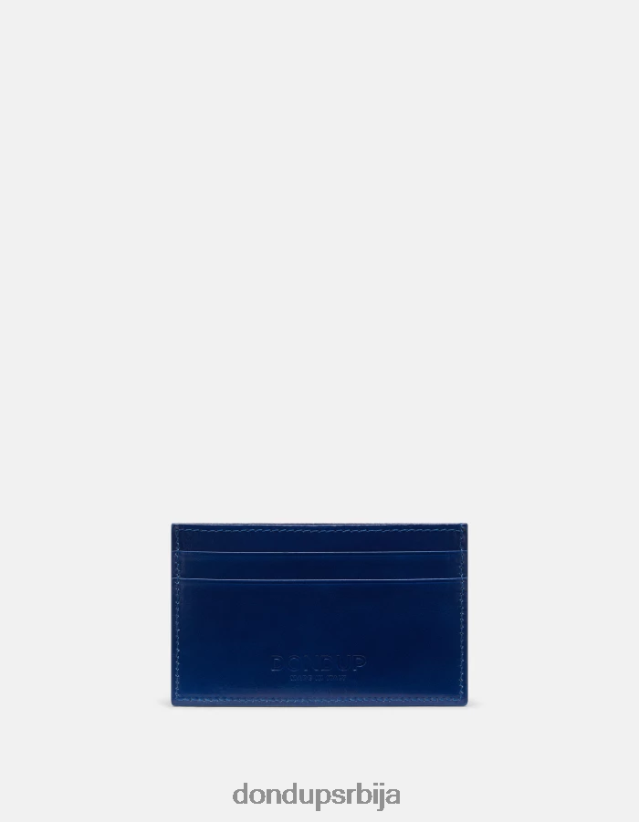 држач картице од сјајне коже Жене 662008510 тиркизно DONDUP Прибор