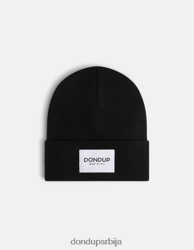 вунени шешир Жене 662008531 црн DONDUP Прибор