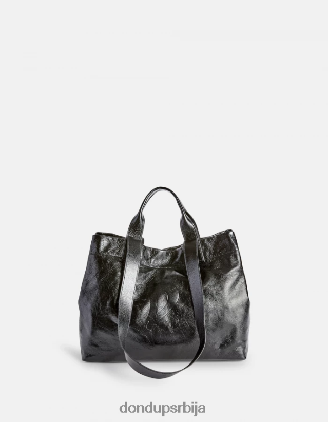 купац сјајне коже Жене 662008492 црн DONDUP Прибор