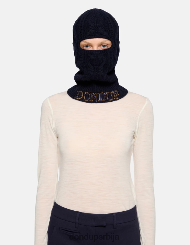 вунена балаклава Жене 662008551 Морнарско плаво DONDUP Прибор