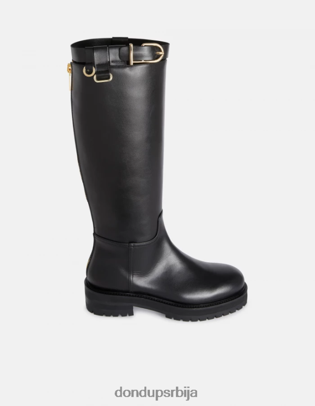 чизме од напа телеће коже Жене 662008456 црн DONDUP обућа