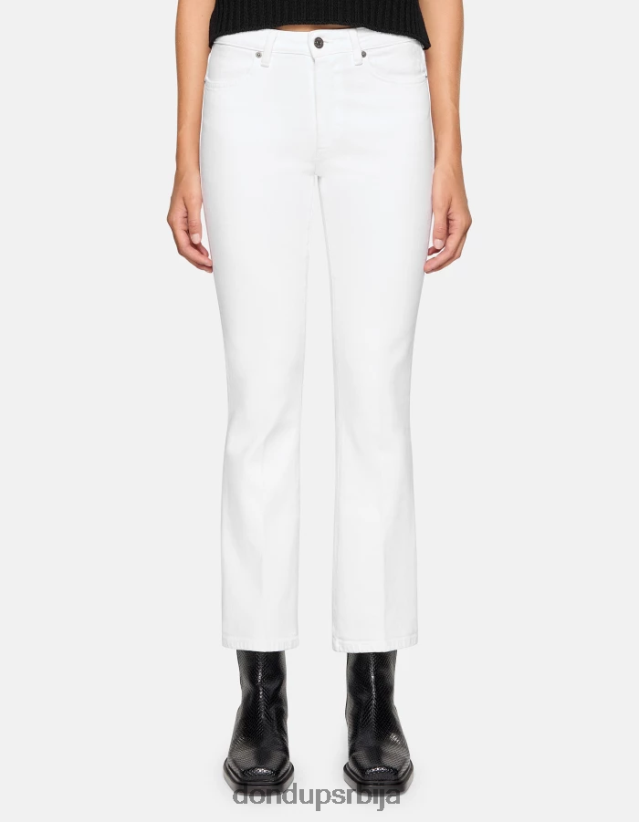 манди супер скинни боотцут фармерке у растезљивом дениму Жене 66200816 бео DONDUP Одећа