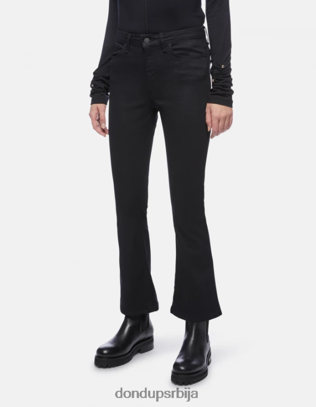 манди супер скинни боотцут фармерке од растезљивог тексаса Жене 66200879 црн DONDUP Одећа