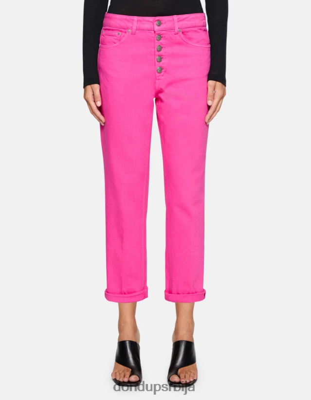 коонс лабаве растезљиве џинс фармерке Жене 66200832 орхидеја DONDUP Одећа коонс лабаве растезљиве џинс фармерке Жене 66200832 орхидеја DONDUP Одећа