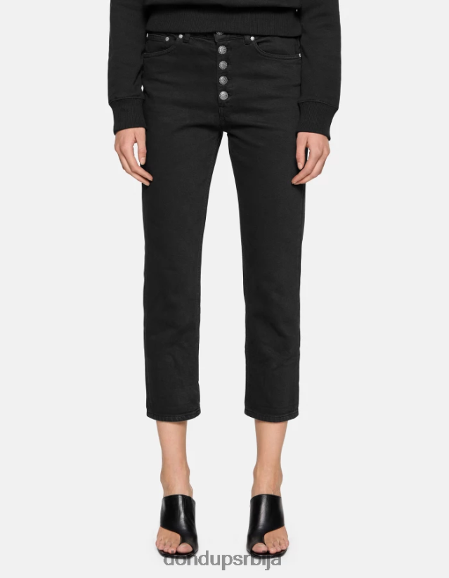 коонс лабаве растезљиве џинс фармерке Жене 66200836 црн DONDUP Одећа коонс лабаве растезљиве џинс фармерке Жене 66200836 црн DONDUP Одећа