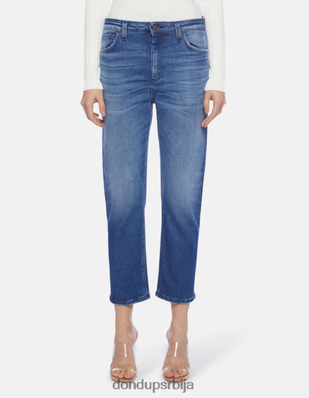 цинди растезљиве тексас фармерке регуларног кроја Жене 66200861 Плави DONDUP Одећа