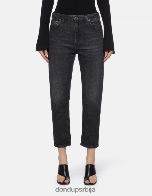 цинди растезљиве тексас фармерке регуларног кроја Жене 66200864 црн DONDUP Одећа