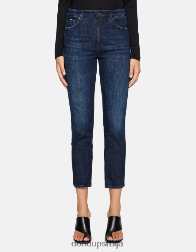 цинди растезљиве тексас фармерке регуларног кроја Жене 6620089 Плави DONDUP Одећа