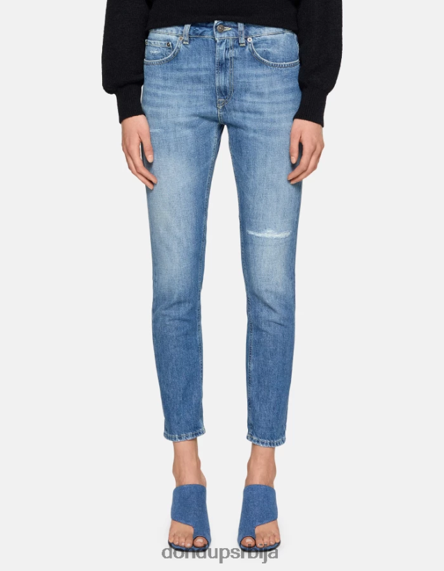 мила чврсте фармерке у облику шаргарепе Жене 66200847 Плави DONDUP Одећа