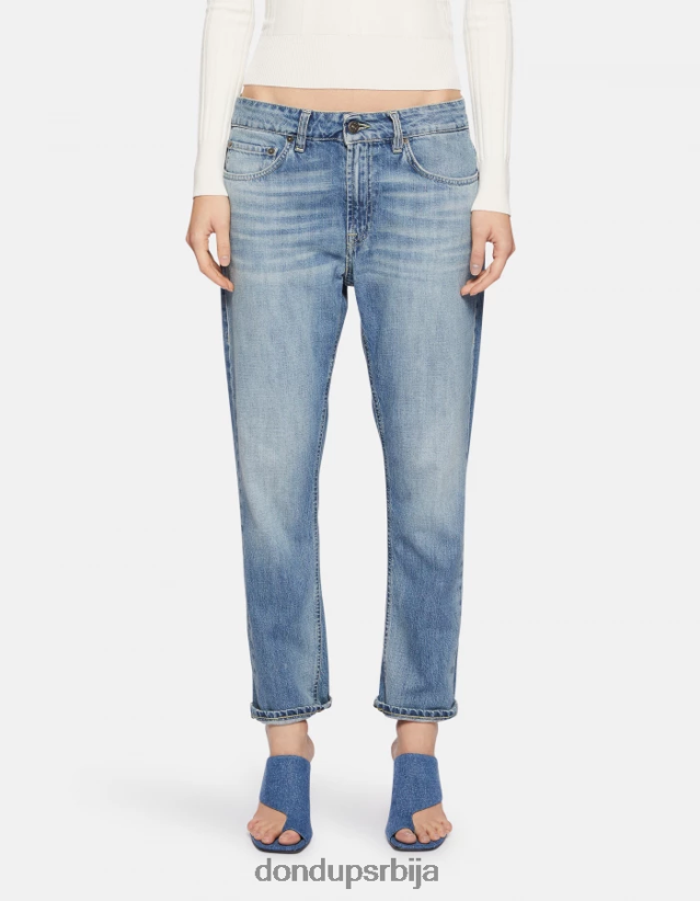 мила чврсте фармерке у облику шаргарепе Жене 66200887 Плави DONDUP Одећа