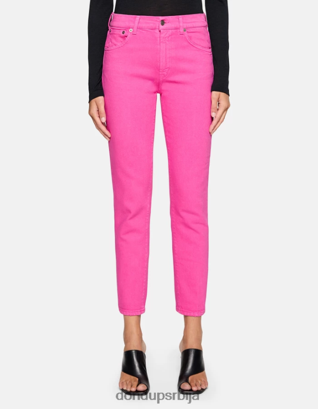 даила уске фармерке од растезљивог тексаса Жене 6620083 орхидеја DONDUP Одећа даила уске фармерке од растезљивог тексаса Жене 6620083 орхидеја DONDUP Одећа