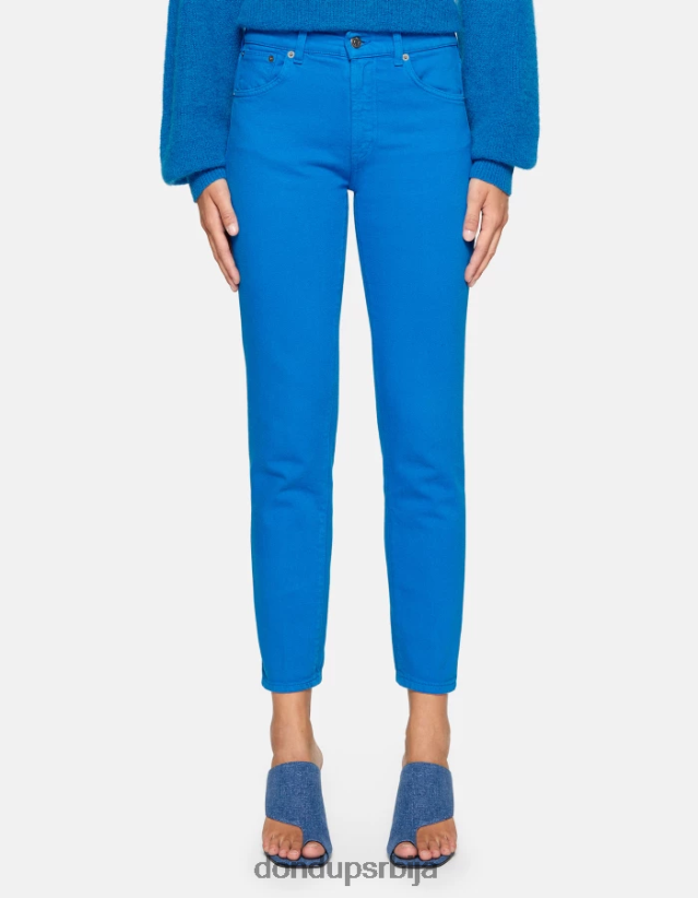 даила уске фармерке од растезљивог тексаса Жене 6620084 тиркизно DONDUP Одећа даила уске фармерке од растезљивог тексаса Жене 6620084 тиркизно DONDUP Одећа