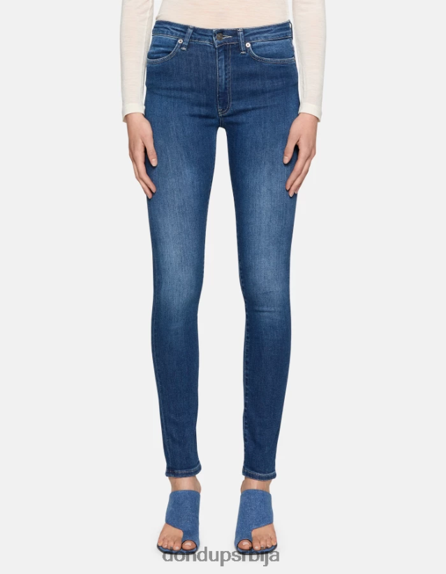 ирис супер скинни фармерке од 31 инча од растезљивог тексаса Жене 66200826 Плави DONDUP Одећа