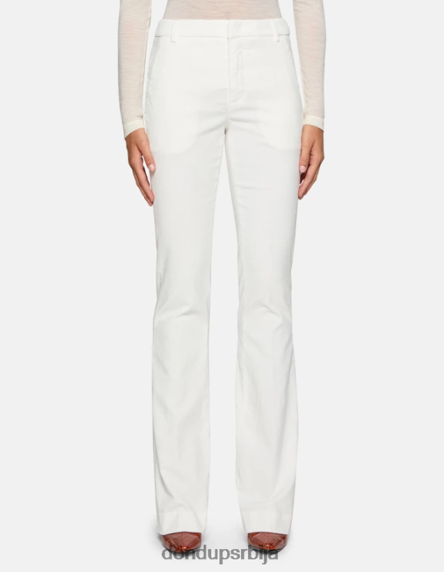 леки боотцут панталоне од сомота Жене 662008123 бурро DONDUP Одећа