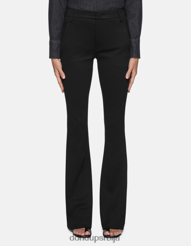 леки боотцут панталоне у дресу Жене 662008158 црн DONDUP Одећа