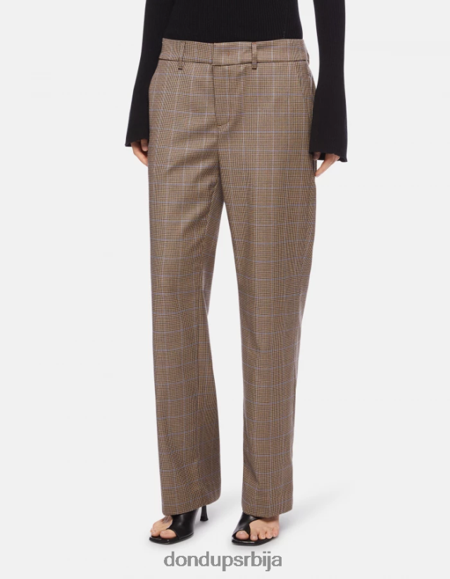 мели панталоне широке 30 инча са псећим стомацима Жене 662008230 Плави DONDUP Одећа