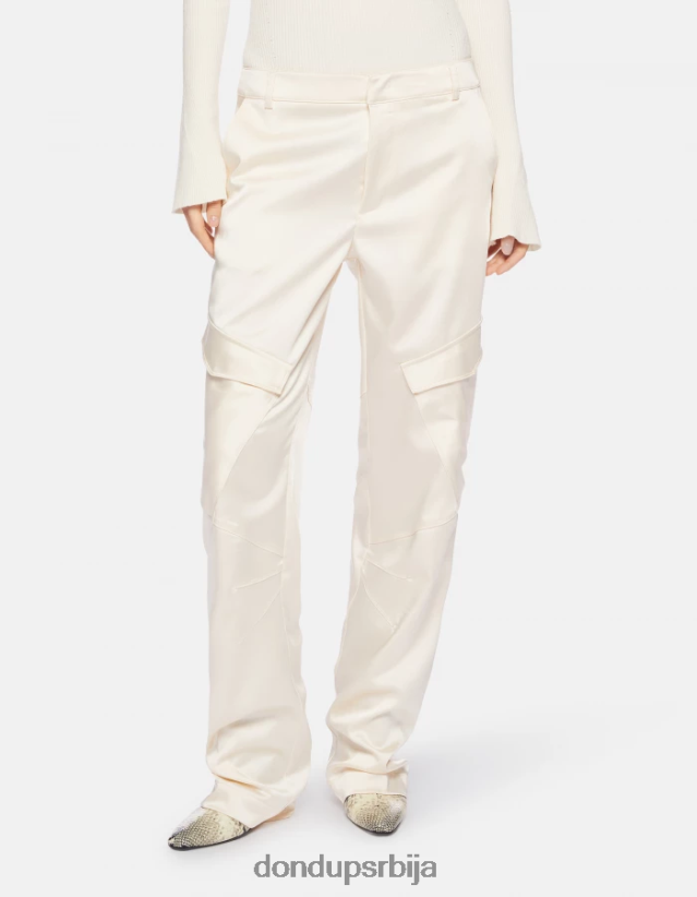 цамила сатенске панталоне слободног кроја Жене 662008198 бурро DONDUP Одећа