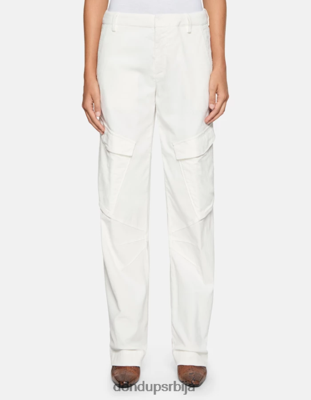 цамила широке сомотне панталоне Жене 662008209 бурро DONDUP Одећа