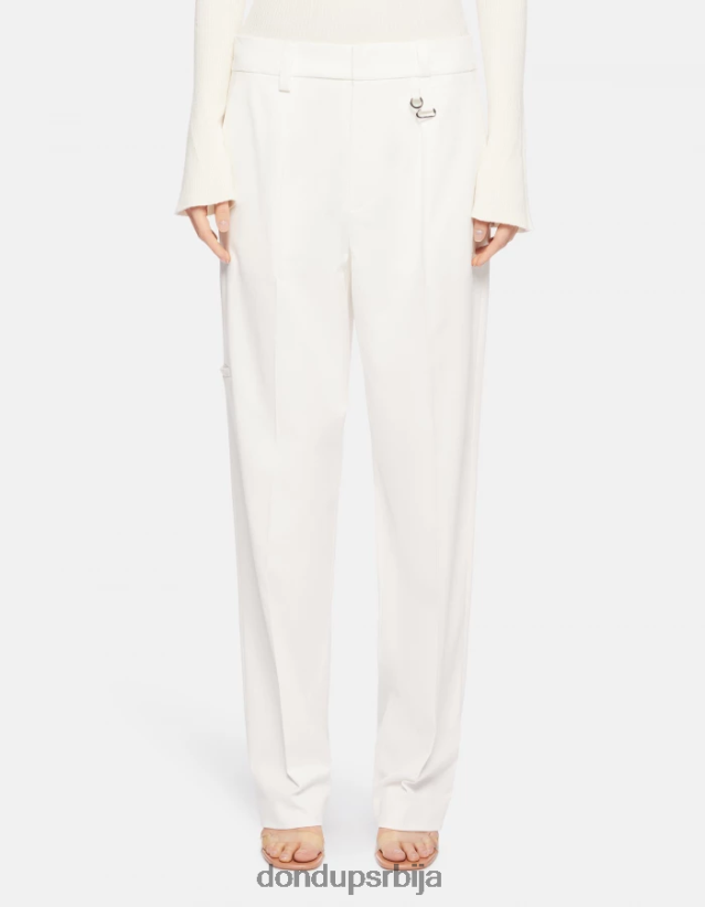 килие памучне панталоне слободног кроја Жене 662008213 алабастро DONDUP Одећа