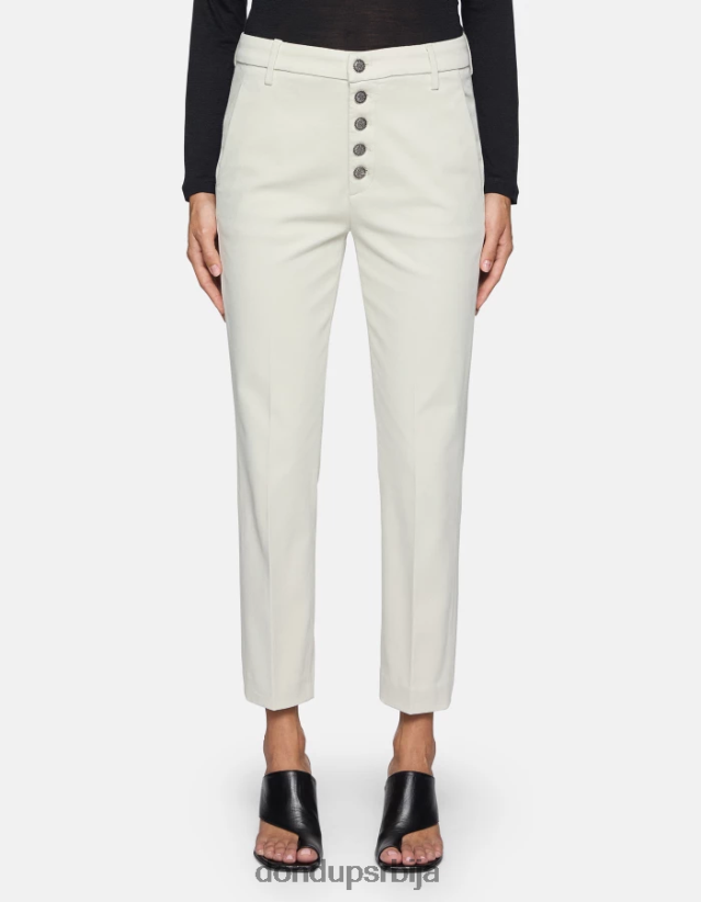 нима трикотинске панталоне широког кроја Жене 662008231 гессо DONDUP Одећа