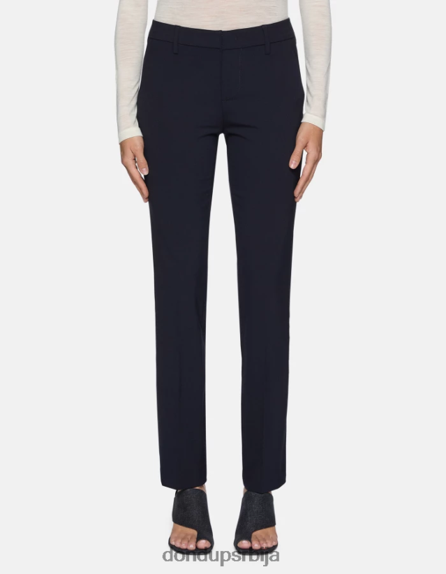 касиа вунене панталоне нормалног кроја Жене 662008142 Морнарско плаво DONDUP Одећа касиа вунене панталоне нормалног кроја Жене 662008142 Морнарско плаво DONDUP Одећа