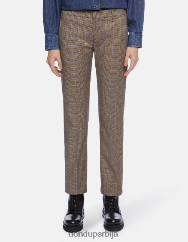 касиа панталоне правилног кроја Жене 662008174 Плави DONDUP Одећа касиа панталоне правилног кроја Жене 662008174 Плави DONDUP Одећа