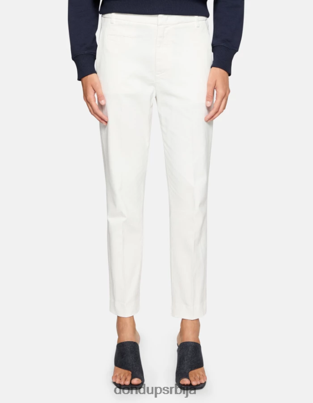 ариел памучне панталоне са шаргарепом од 27 инча Жене 662008166 алабастро DONDUP Одећа
