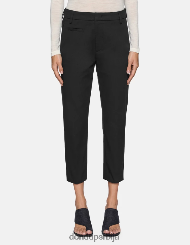 ариел памучне панталоне у облику шаргарепе Жене 662008200 црн DONDUP Одећа