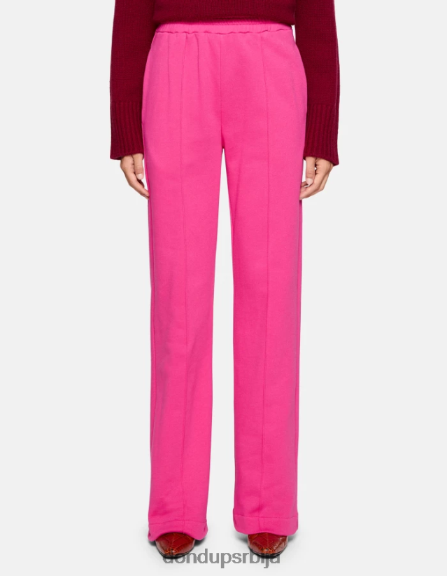 панталоне од флиса широких ногавица Жене 662008187 орхидеја DONDUP Одећа