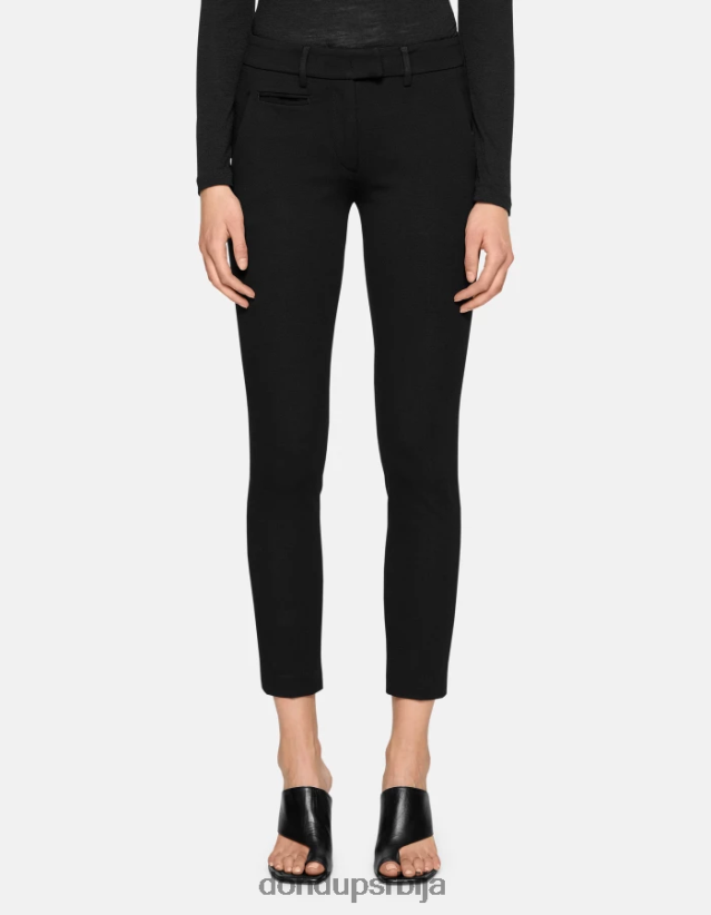 савршене уске панталоне од дреса Жене 662008125 црн DONDUP Одећа