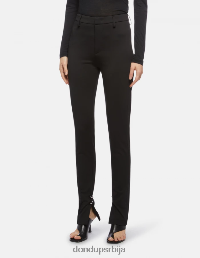 сузи супер скинни панталоне од дреса Жене 662008124 црн DONDUP Одећа