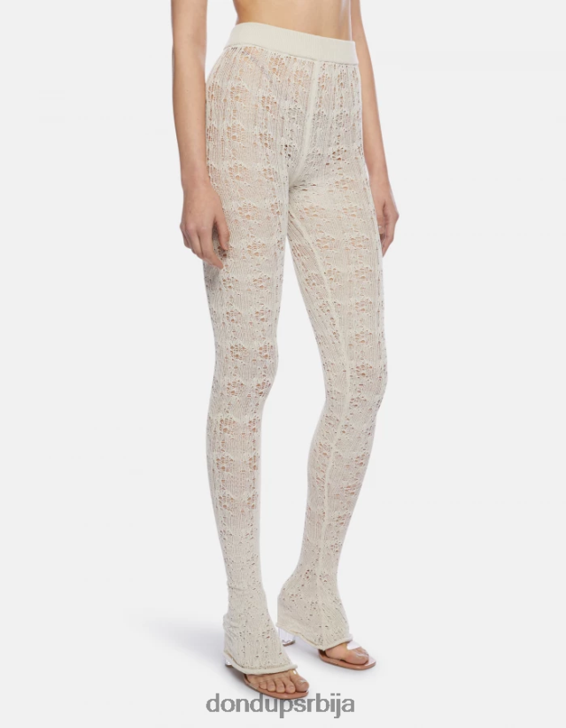 супер уске панталоне од чипке Жене 662008173 бурро DONDUP Одећа