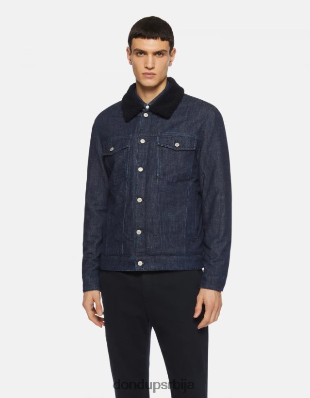 тексас јакна танког кроја мушкарци 662008909 Плави DONDUP Одећа