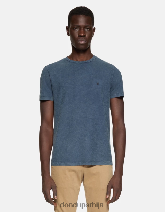 мајица од обичног дреса мушкарци 662008797 Морнарско плаво DONDUP Одећа