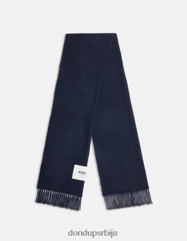 вунени шал мушкарци 6620081002 Морнарско плаво DONDUP Прибор