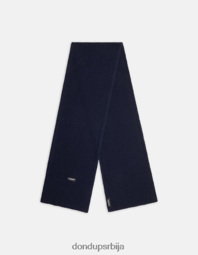 кашмирски шал мушкарци 6620081004 Морнарско плаво DONDUP Прибор