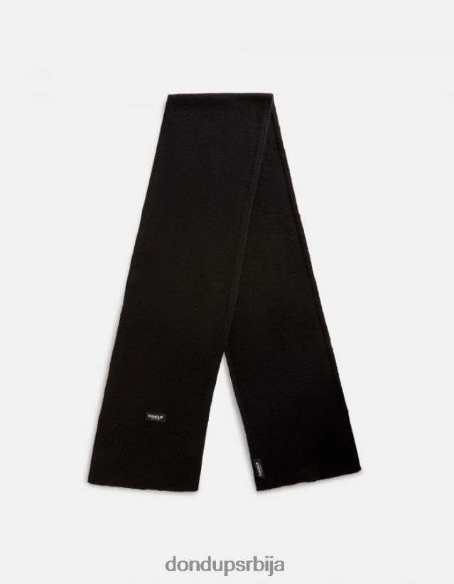 кашмирски шал мушкарци 6620081007 црн DONDUP Прибор