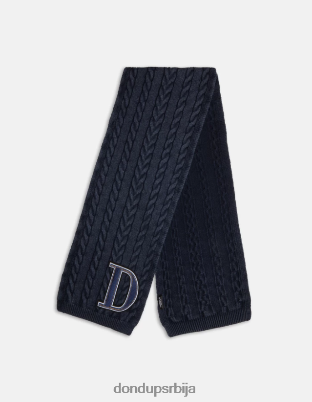 вунени шал мушкарци 662008944 Морнарско плаво DONDUP Прибор