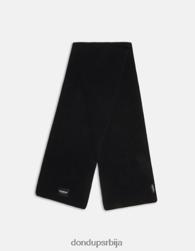 вунени шал мушкарци 662008946 црн DONDUP Прибор